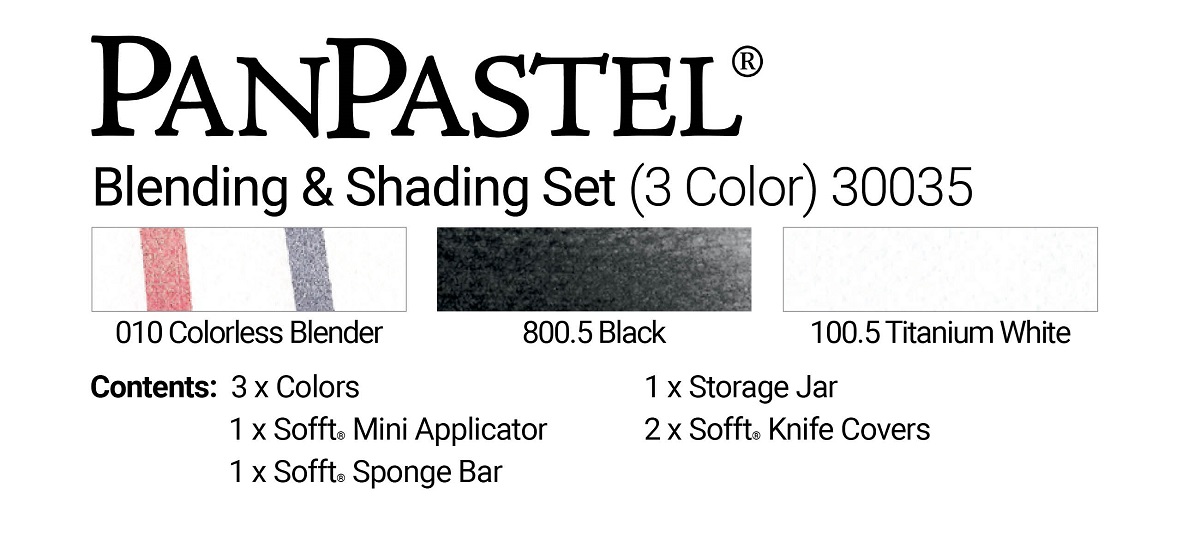Cbart panpastel 30035_3_Color_Blending_Shading_Set_Swatches