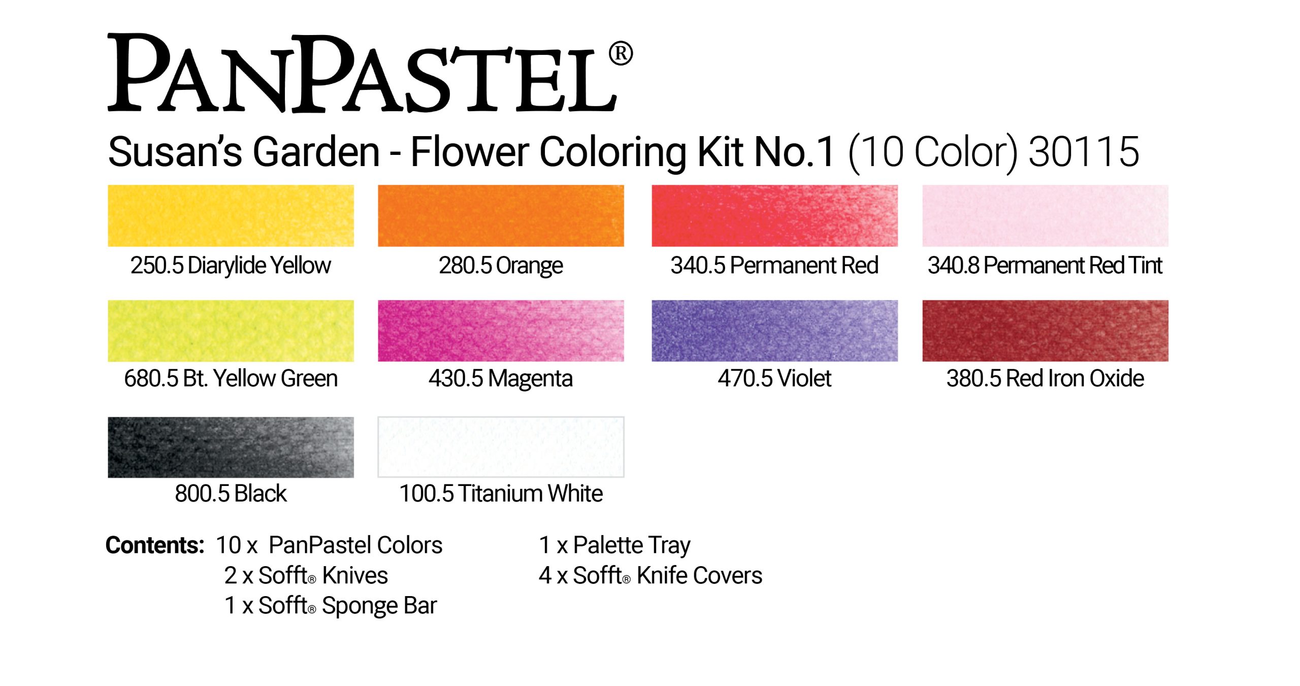 cbart 30115_Kit_Susan_Flower_Coloring_No1_3_Swatches