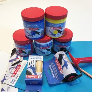 Cbart startsæt linoleumstryk