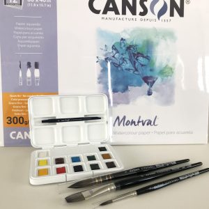 akvarelstart sæt Cbart